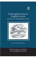 Christopher Smart's English Lyrics