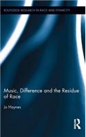 Music, Difference and the Residue of Race