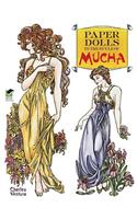 Paper Dolls in the Style of Mucha