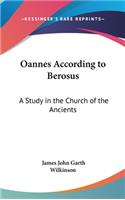 Oannes According to Berosus