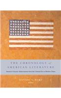 The Chronology of American Literature