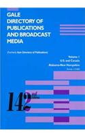 Gale Directory of Publications & Broadcast Media 142 5v Set