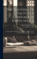 Teaching Of The Dutch Language In South Africa