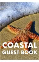 Coastal Guest Book: Guest Reviews for Airbnb, Homeaway, Bookings, Hotels, Cafe, B&b, Motel - Feedback & Reviews from Guests, 100 Page. Great Gift Idea for Airbnb Hosts,
