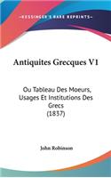 Antiquites Grecques V1