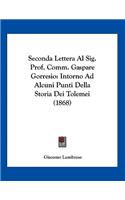 Seconda Lettera Al Sig. Prof. Comm. Gaspare Gorresio: Intorno Ad Alcuni Punti Della Storia Dei Tolemei (1868)