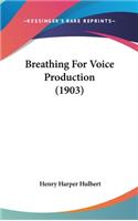 Breathing for Voice Production (1903)