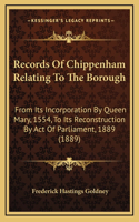 Records of Chippenham Relating to the Borough