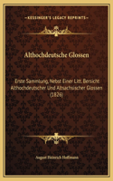 Althochdeutsche Glossen