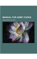 Manual for Army Cooks: (English)