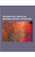 Technology Articles Needing Expert Attention: Africell, After Shock (Liqueur), Airline Teletype System, Air Horn, Artificial Neural Network, Biodegrad(English)