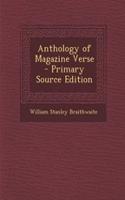 Anthology of Magazine Verse - Primary Source Edition: (English)