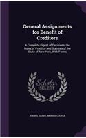 General Assignments for Benefit of Creditors