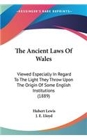 Ancient Laws Of Wales