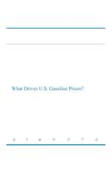 What Drives U.S. Gasoline Prices