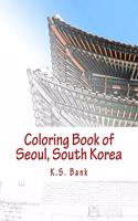 Coloring Book of Seoul, South Korea
