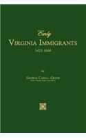 Early Virginia Immigrants 1623-1666: (English)
