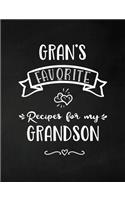 Gran's Favorite, Recipes for My Grandson