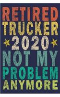 Retired Trucker 2020 Not My Problem Anymore