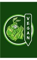 Vegan Rabbit Notebook