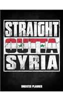 Straight Outta Syria Undated Planner