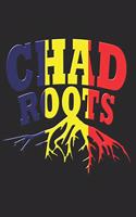 Chad Notebook: Chad Notebook - college book - diary - journal - booklet - memo - composition book - 120 sheets - Dot Grid paper 6x9 inch