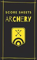 Archery Score Sheet