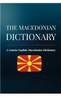Macedonian Dictionary: A Concise English-Macedonian Dictionary