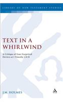 Text in a Whirlwind