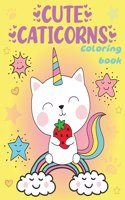 Cute Caticorns Coloring Book
