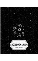 Star System Notebook: Lined Notebook / Journal / Diary