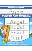 Angel Letter Tracing for Kids Trace my Name Workbook