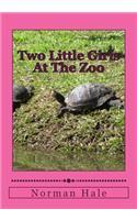 Two Little Girls At The Zoo