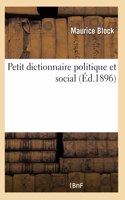 Petit Dictionnaire Politique Et Social