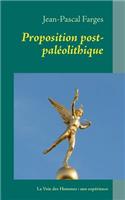 Proposition post-paléolithique
