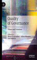 Quality of Governance