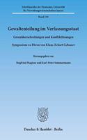 Gewaltenteilung Im Verfassungsstaat