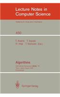 Algorithms: International Symposium Sigal '90, Tokyo, Japan, August 16-18, 1990. Proceedings