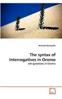 syntax of Interrogatives in Oromo
