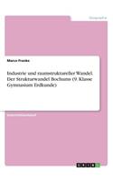 Industrie und raumstruktureller Wandel. Der Strukturwandel Bochums (9. Klasse Gymnasium Erdkunde)