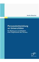 Personalentwicklung an Universitäten