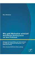 Wie geht Motivation wirklich? - Betriebliche Anreizsysteme auf dem Prüfstand
