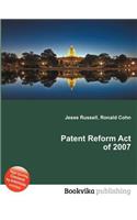 Patent Reform Act of 2007