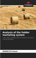 Analysis of the fodder marketing system