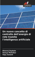 nuovo concetto di controllo dell'energia di rete tramite l'intelligenza artificiale