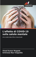 L'effetto di COVID-19 sulla salute mentale