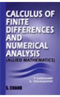 Calculus of Fininte Differences & Numerical Analysis: (for B. Sc.)