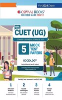 Oswaal NTA CUET (UG) 5 Mock Test Papers Sociology For 2024 Exam