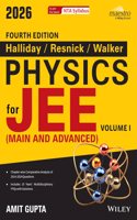 Wiley's Halliday / Resnick / Walker Physics for JEE (Main & Advanced), Vol I, 4ed, 2026