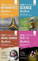 CBSE Class 10 Science, Mathematics, Hindi B & Social Science Handbooks - MINDMAPS, Solved Papers, Objective Question Bank & Practice Papers